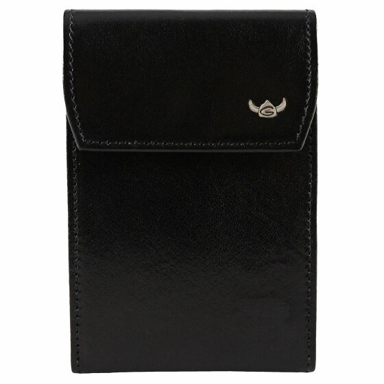 Golden Head Colorado Credit Card Case RFID Leather 7 cm schwarz