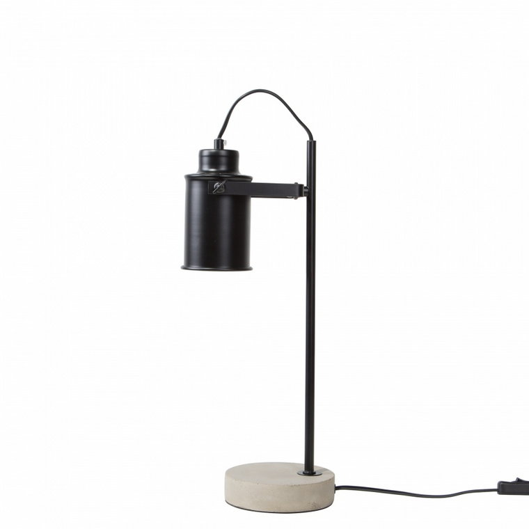 Lampa biurkowa czarna 37 cm Innamorato BLmeble kod: 4260586358599