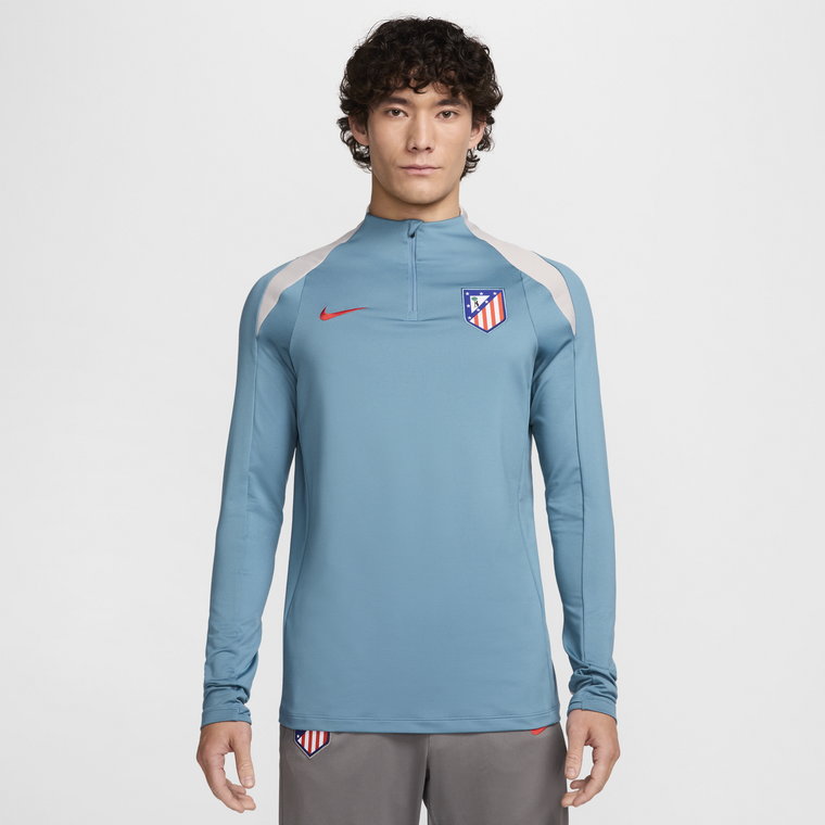 Męska treningowa koszulka piłkarska Nike Dri-FIT Atlético Madryt Strike - Niebieski