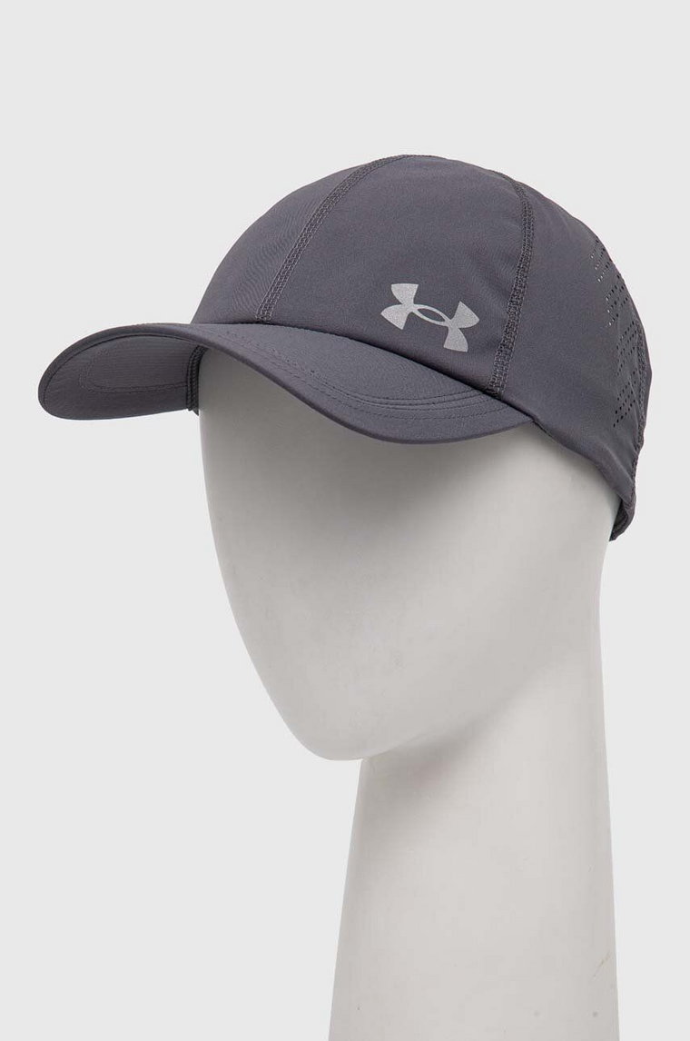 Under Armour czapka z daszkiem Iso Cill Launch kolor szary gładka