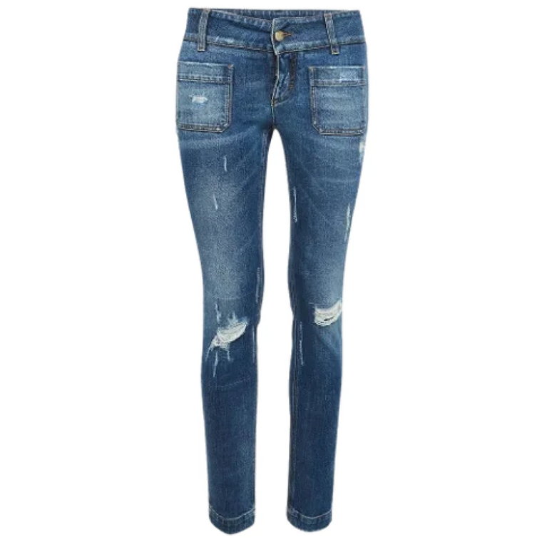 Pre-owned Cotton jeans Dolce & Gabbana Pre-owned