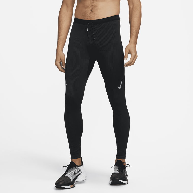 Męskie legginsy startowe Nike Dri-FIT ADV AeroSwift - Czerń