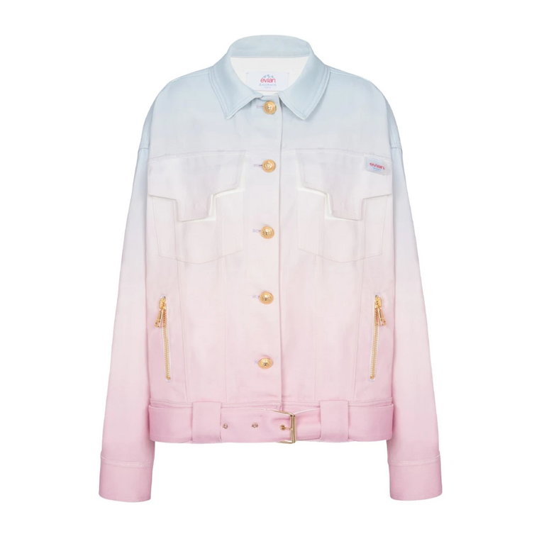 x Evian - Oversized jacket Balmain