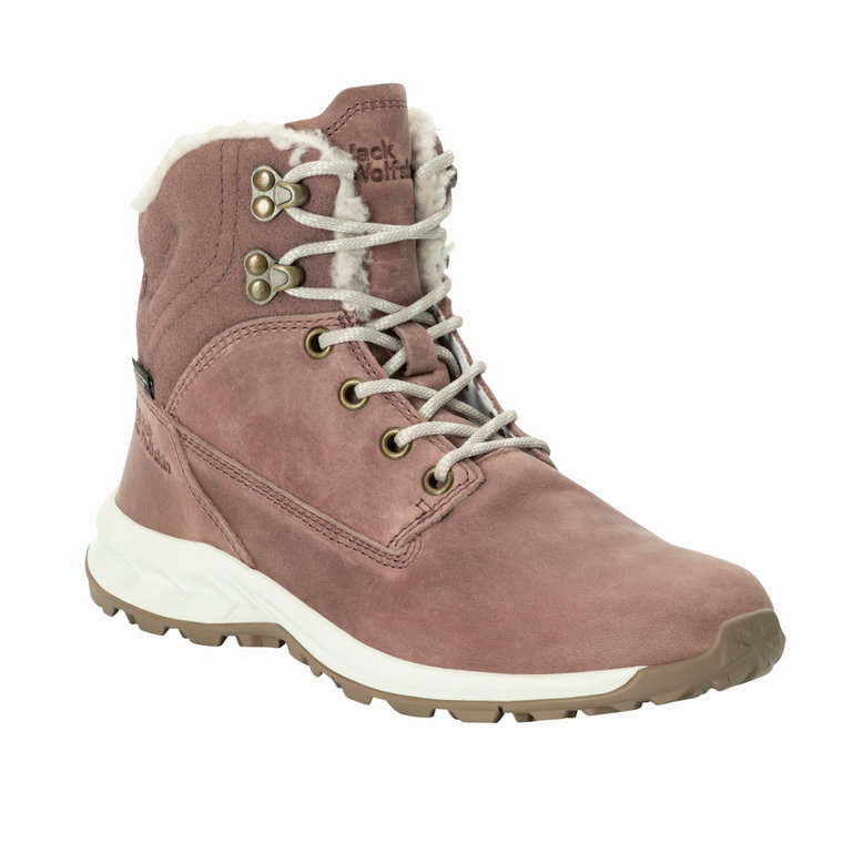 Damskie buty zimowe Jack Wolfskin QUEENSTOWN CITY TEXAPORE MID W afterglow - 41