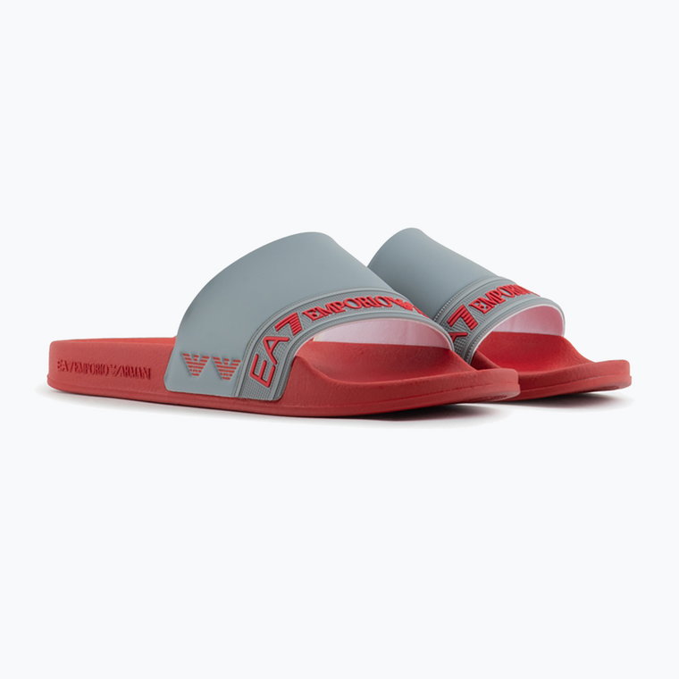 Klapki EA7 Emporio Armani Water Sports Tape Slide salsa/griffin