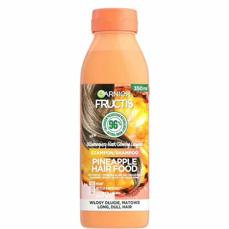 Fructis Hair Food Szampon do włosów, Pineapple