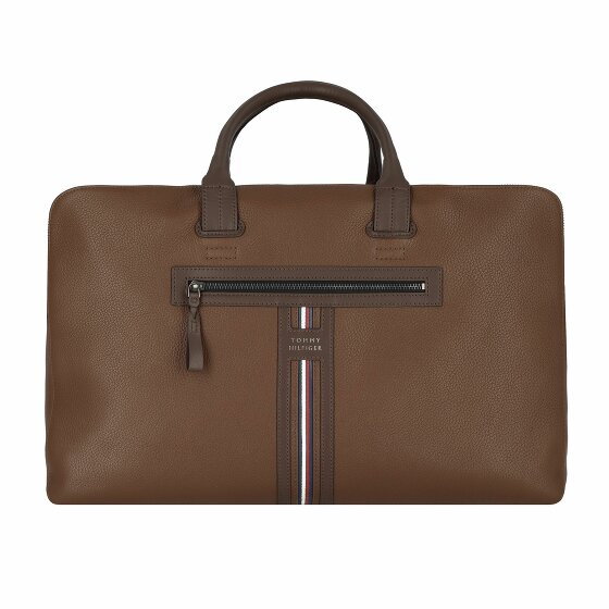 Tommy Hilfiger TH Premium Leather Torba podróżna Weekender Skórzany 48 cm warm cognac