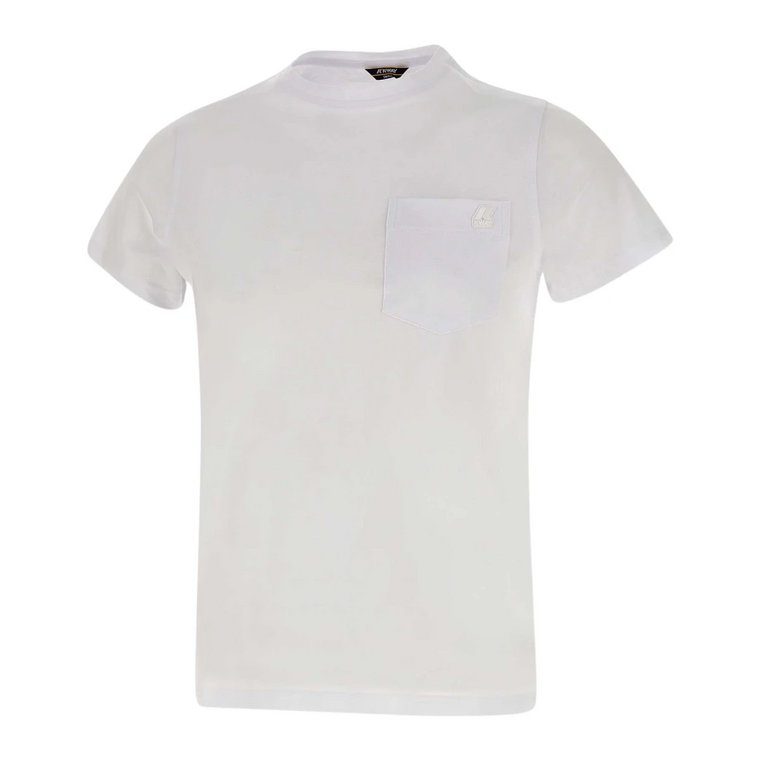 Białe T-shirty i Pola K-Way