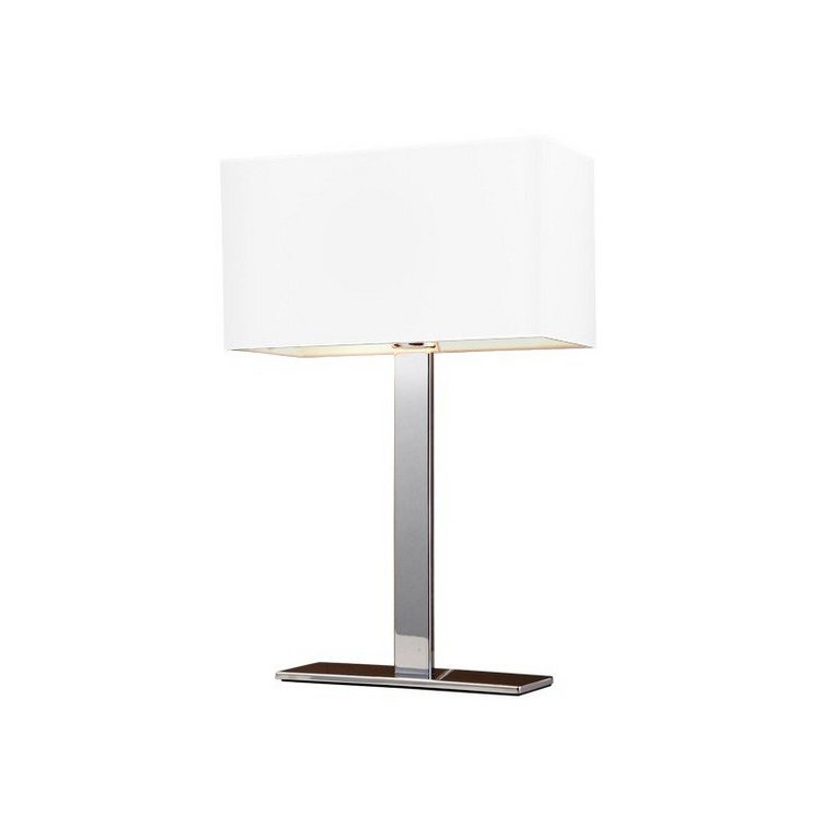 Lampa stołowa AZZARDO Martens, 1x60 W, E27, biała, 50x32 cm