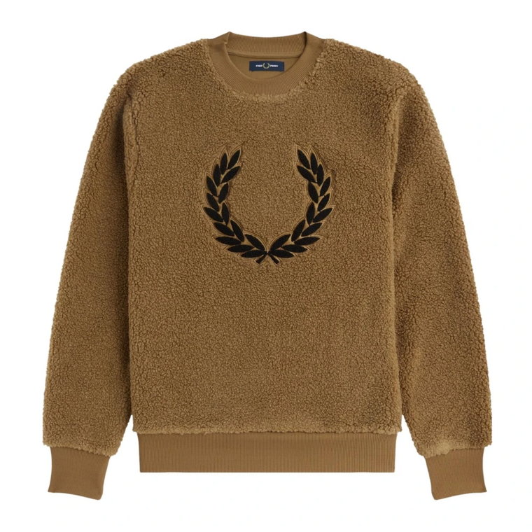 Borg Batteries Crew Sweatshirt Fred Perry