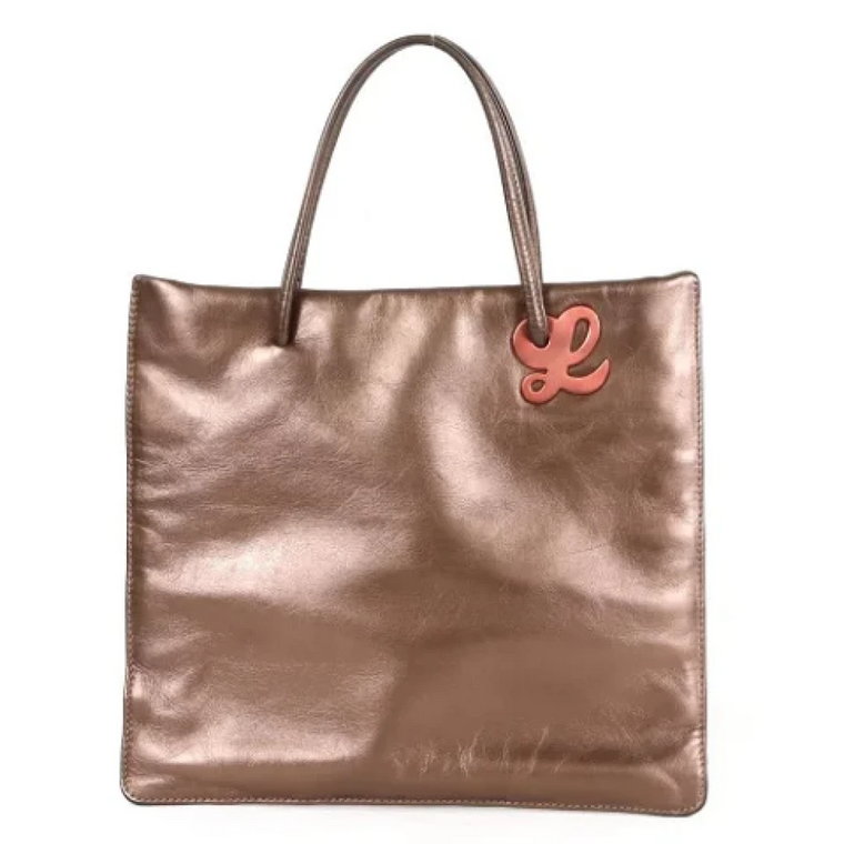 Pre-owned Leather totes Loewe Pre-owned