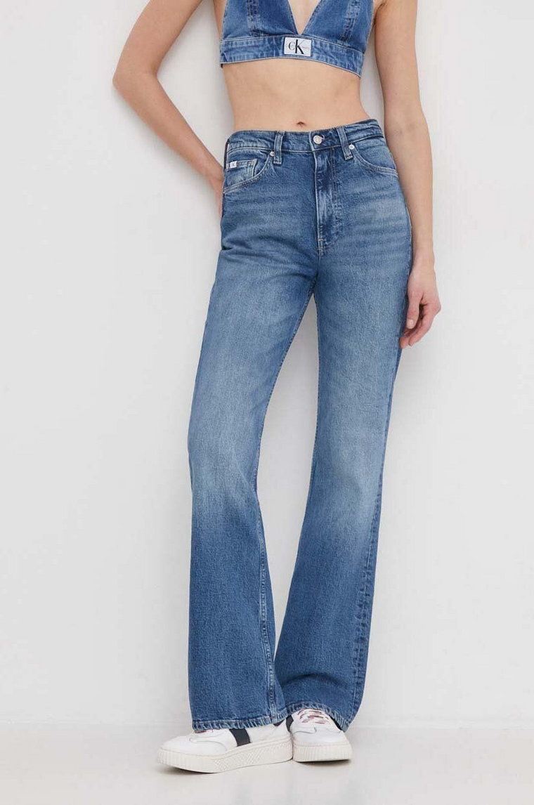 Calvin Klein Jeans jeansy damskie high waist