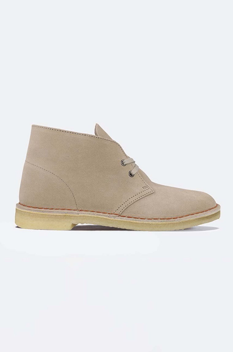 Clarks Originals trzewiki Desert Boot kolor beżowy 26155527