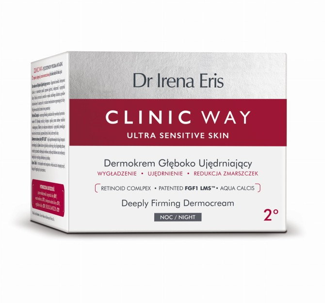 Dr Irena Eris CLINIC WAY KREM 40+ Przeciwzmarszczkowy Na Noc - 50 ml