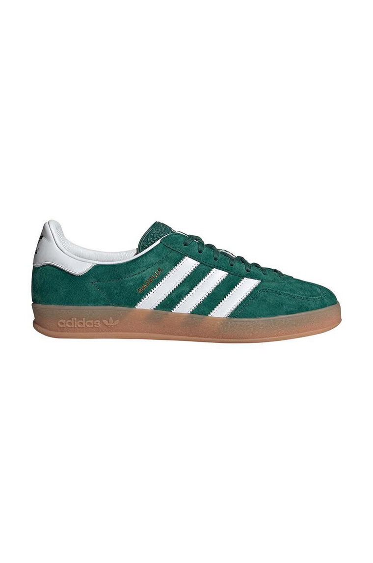 adidas Originals sneakersy zamszowe Gazelle Indoor kolor zielony IG1596