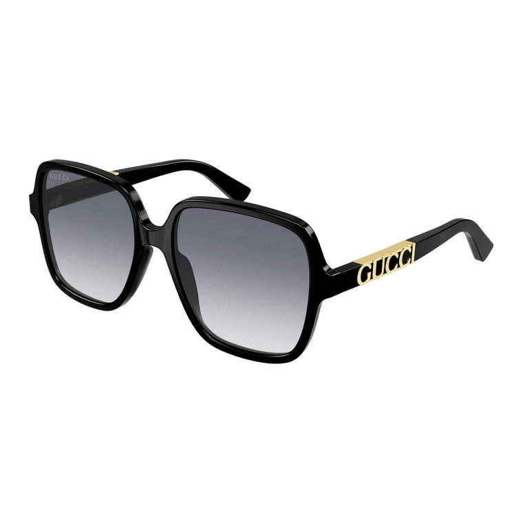 Czarne Szare Okulary przeciwsłoneczne Gg1189S 002 Gucci