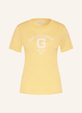 Gant T-Shirt gelb