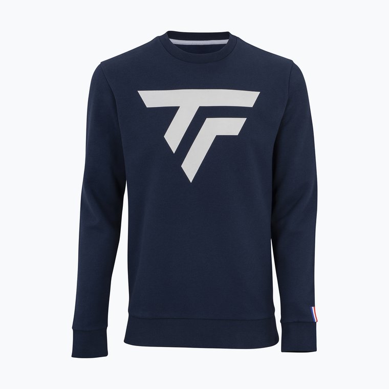 Bluza tenisowa męska Tecnifibre 21FLESWEA Fleece marine