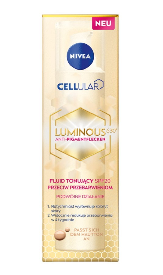 Nivea Cellular Luminous - Tonujący krem przeciw przebarwieniom na dzień 40ml