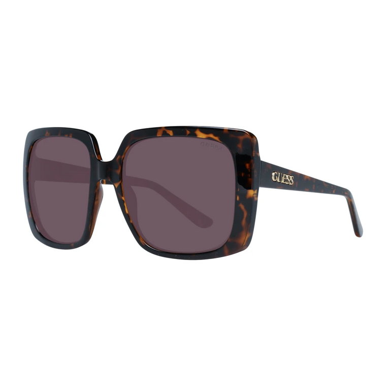 Czarne okulary przeciwsłoneczne dla kobiet z gradientowymi soczewkami Guess
