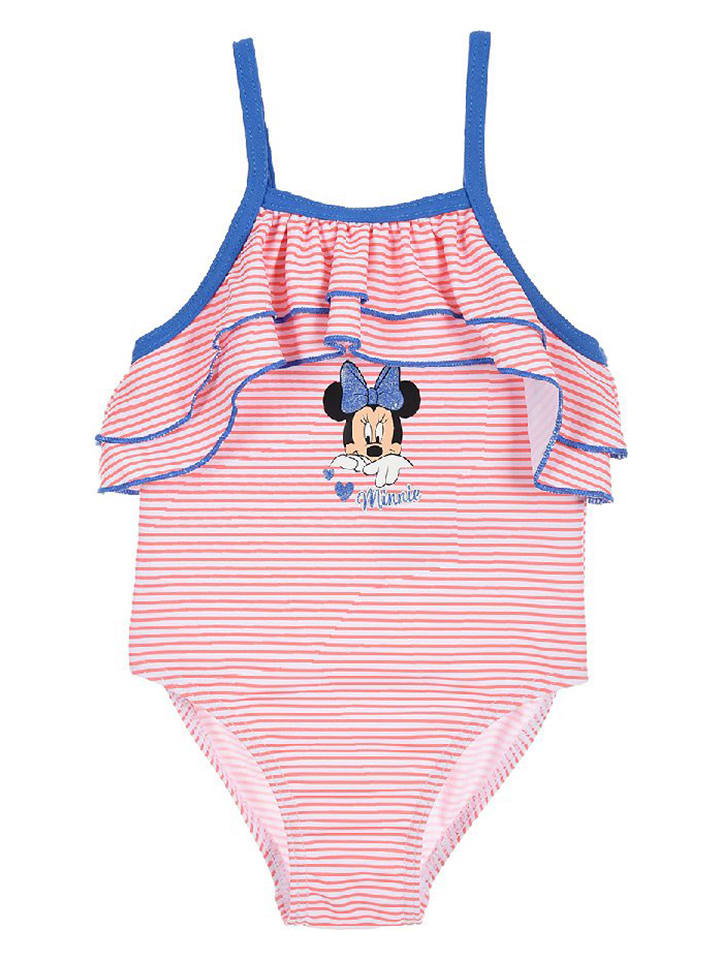 Disney Minnie Mouse Strój kąpielowy "Minnie" w kolorze jasnoróżowym