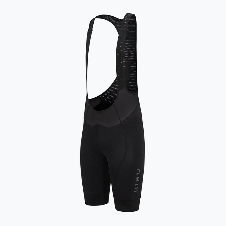 Spodenki rowerowe męskie HIRU Core Bibshort full black