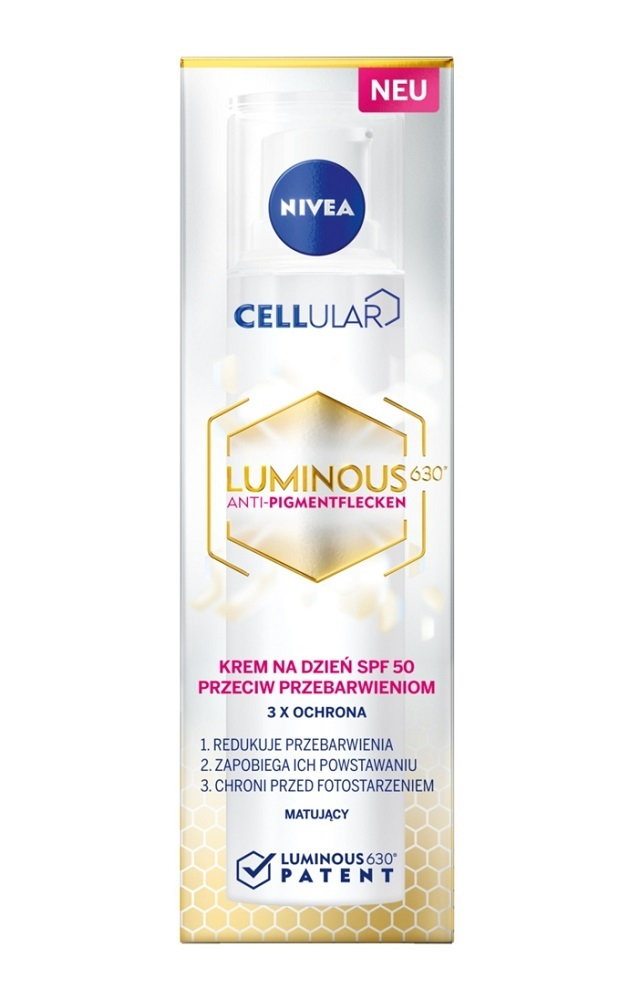 Nivea Cellular Luminous - Krem przeciw przebarwieniom na dzień 40ml