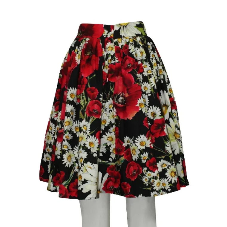 Pre-owned Cotton Skirt Dolce & Gabbana Pre-owned