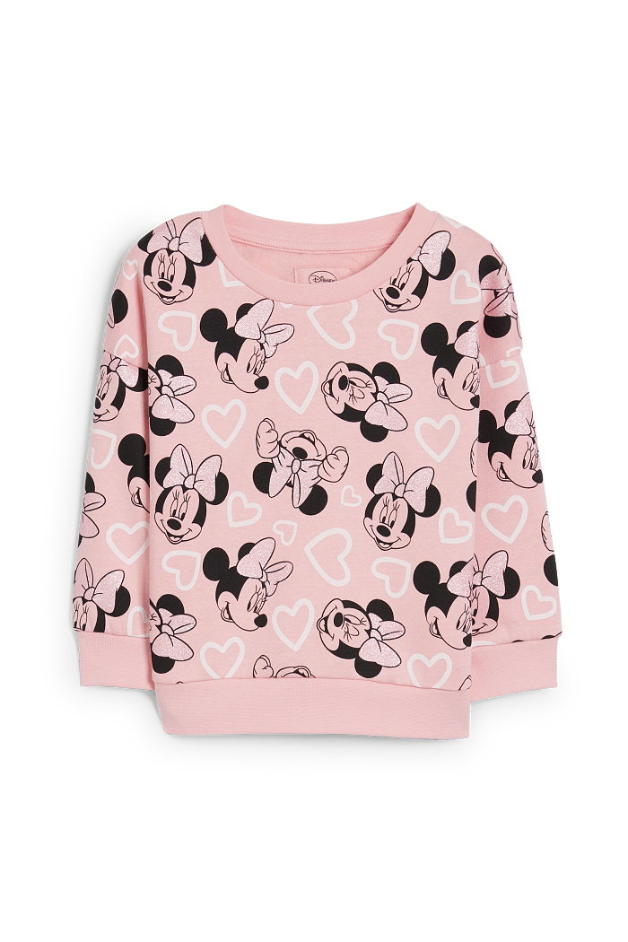 C&A Myszka Minnie-bluza, Jasnoróżowy, Rozmiar: 134