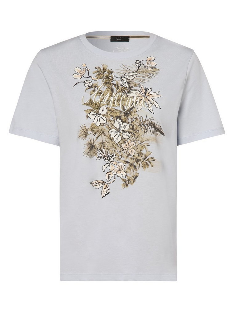 Marc Cain Collections - T-shirt damski, niebieski