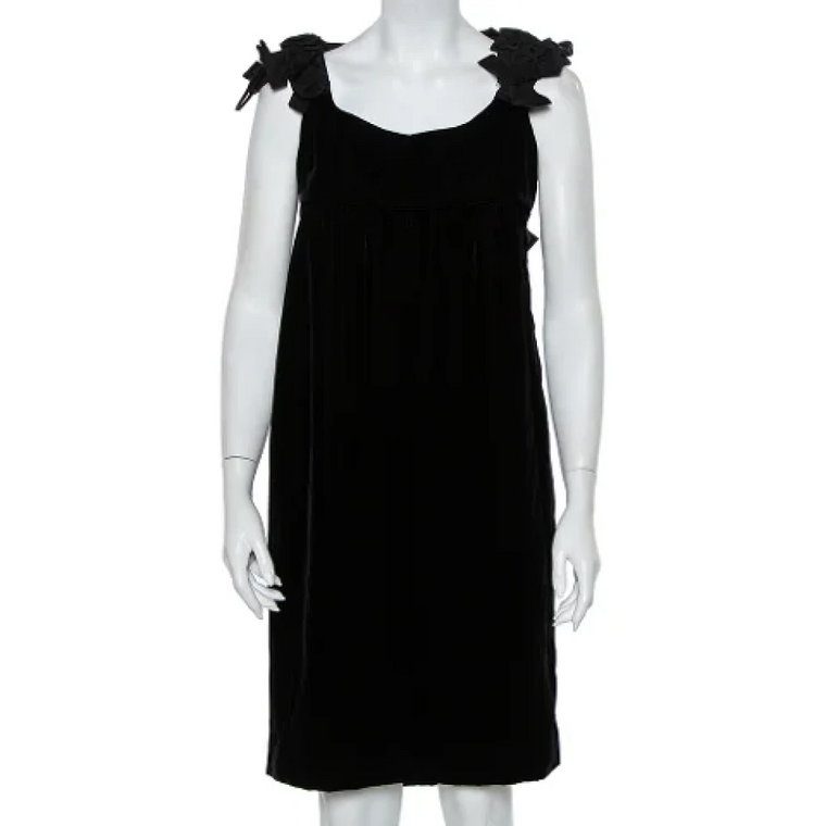 Pre-owned Velvet dresses Yves Saint Laurent Vintage