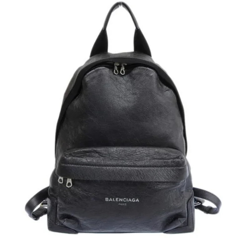 Pre-owned Leather backpacks Balenciaga Vintage