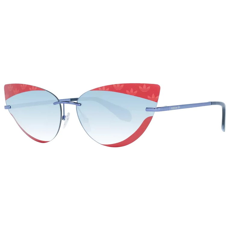Czerwone Okulary Przeciwsłoneczne w stylu Cat Eye Adidas