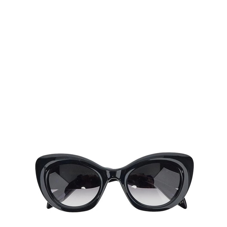 Curve Cat-Eye Okulary przeciwsłoneczne Alexander McQueen