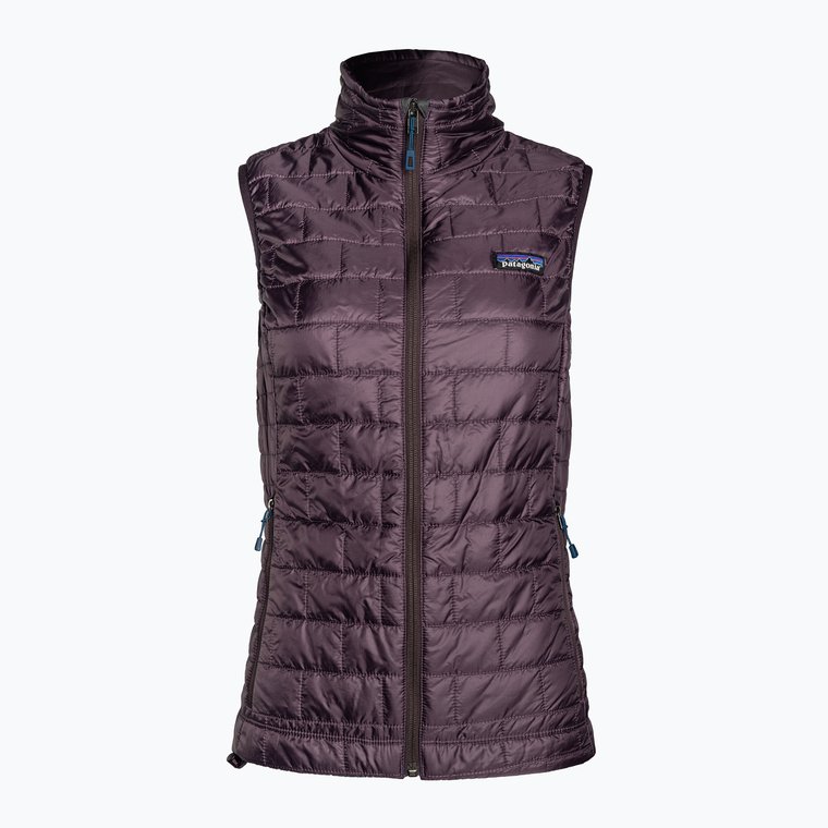 Bezrękawnik damski Patagonia Nano Puff obsidian plum