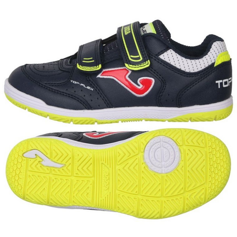 Buty piłkarskie Joma Top Flex 2203 Jr TPJS2203INV granatowe błękity i granat