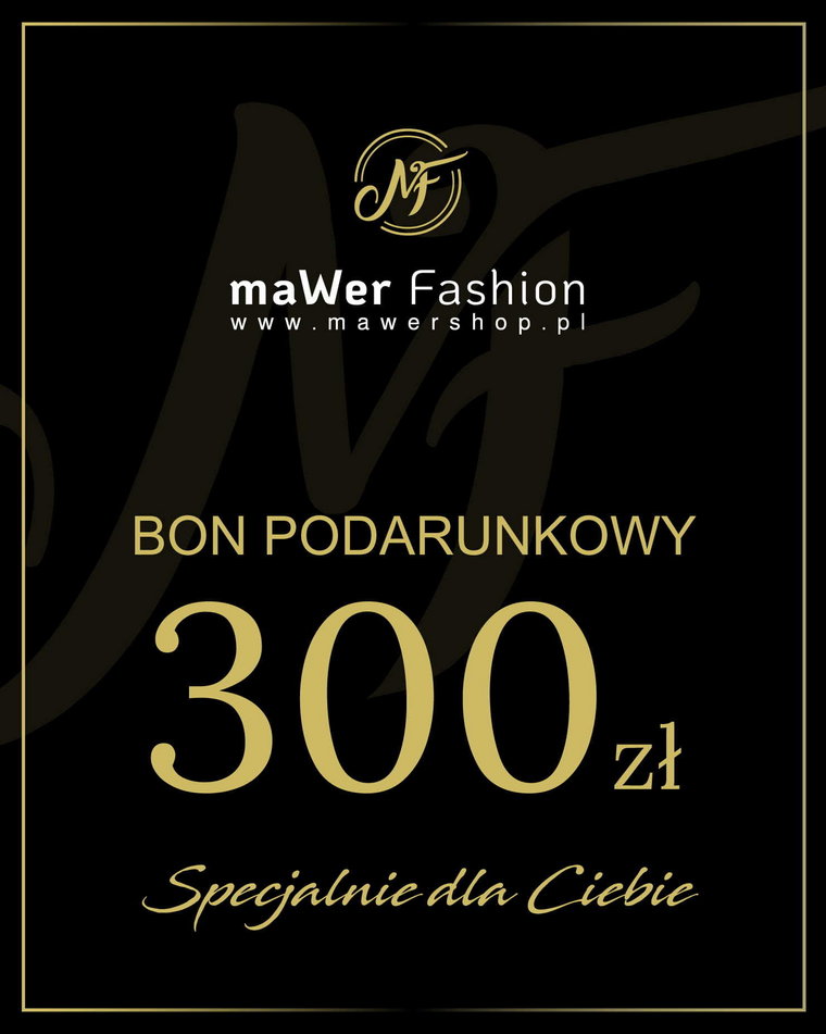 Voucher - Bon Podarunkowy o wartości 300 zł