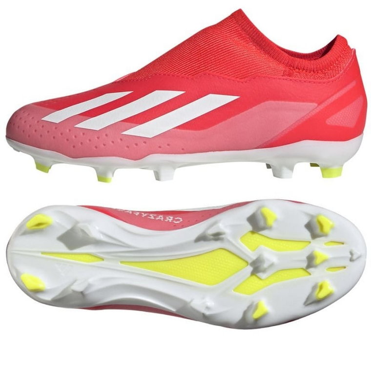 Buty piłkarskie adidas X Crazyfast League Ll Fg Jr IF0688 czerwone