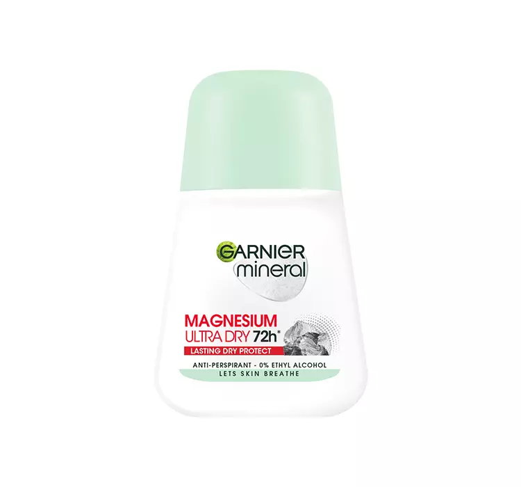 GARNIER MINERAL MAGNESIUM ULTRA DRY 72H ANTYPERSPIRANT ROLL ON DLA KOBIET 50ML