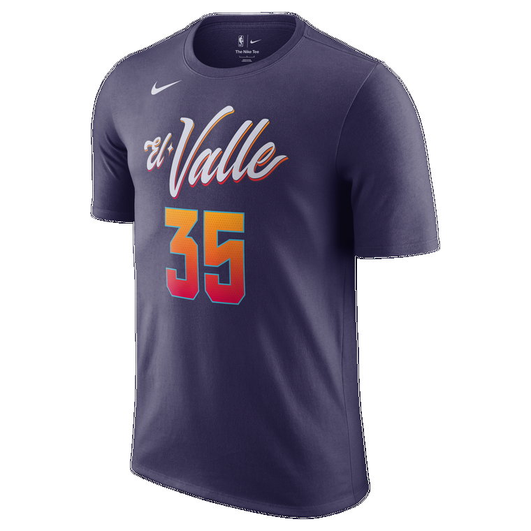 T-shirt męski Nike NBA Devin Booker Phoenix Suns City Edition - Fiolet