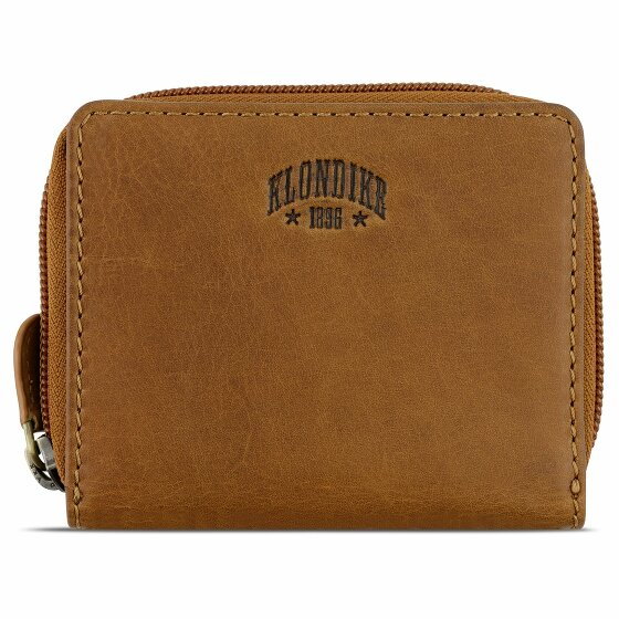 Klondike 1896 Rush Dana Wallet RFID Leather 11 cm cognac