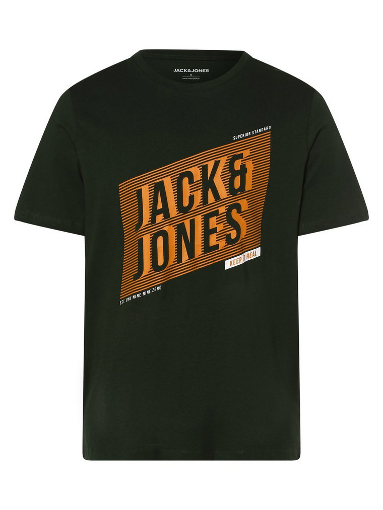 Jack & Jones - T-shirt męski  JJNet, zielony
