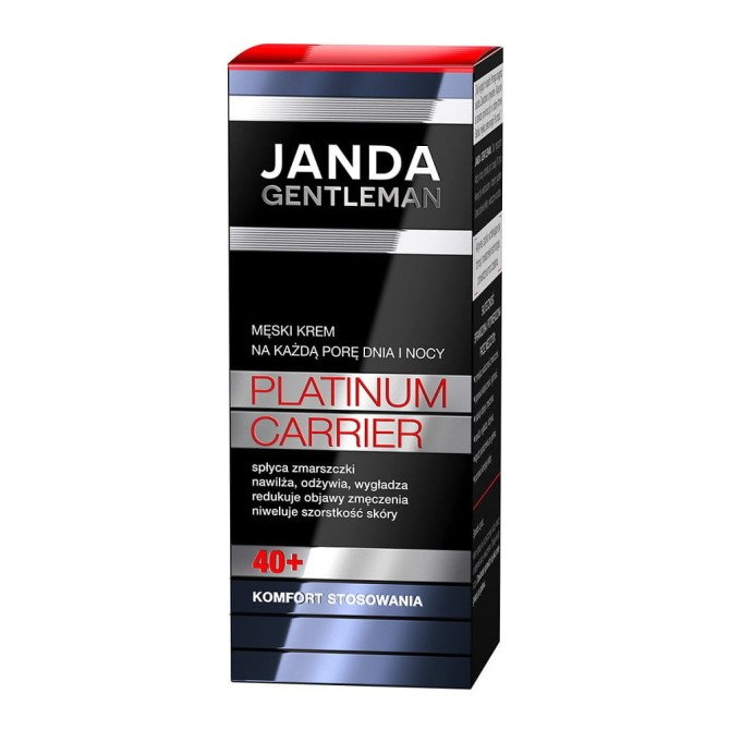 Janda Gentelman Platinum Carrier męski krem dzień i noc 40+ 50ml