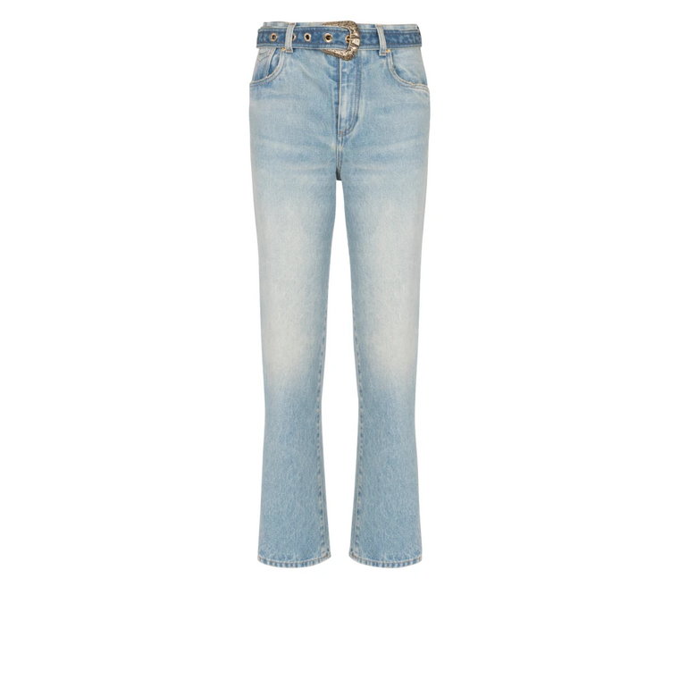 Klasyczne jeansy z paskiem Balmain