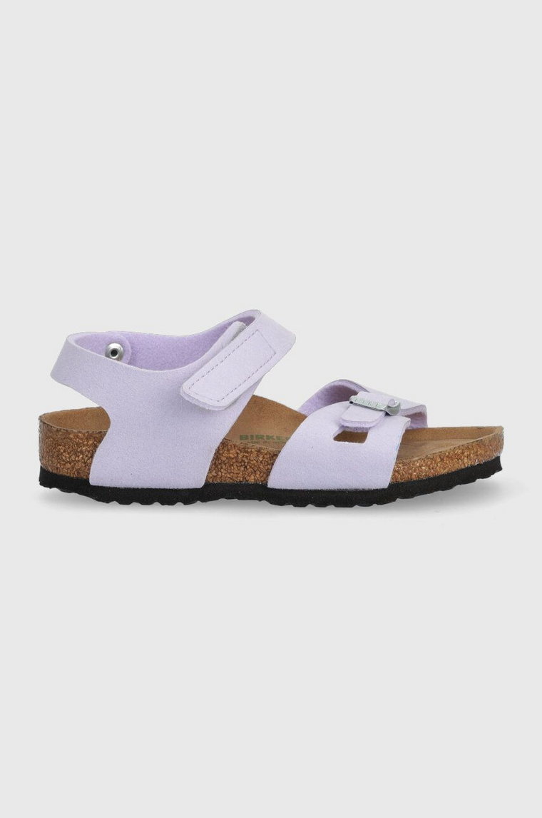 Birkenstock sandały dziecięce Colorado kolor fioletowy