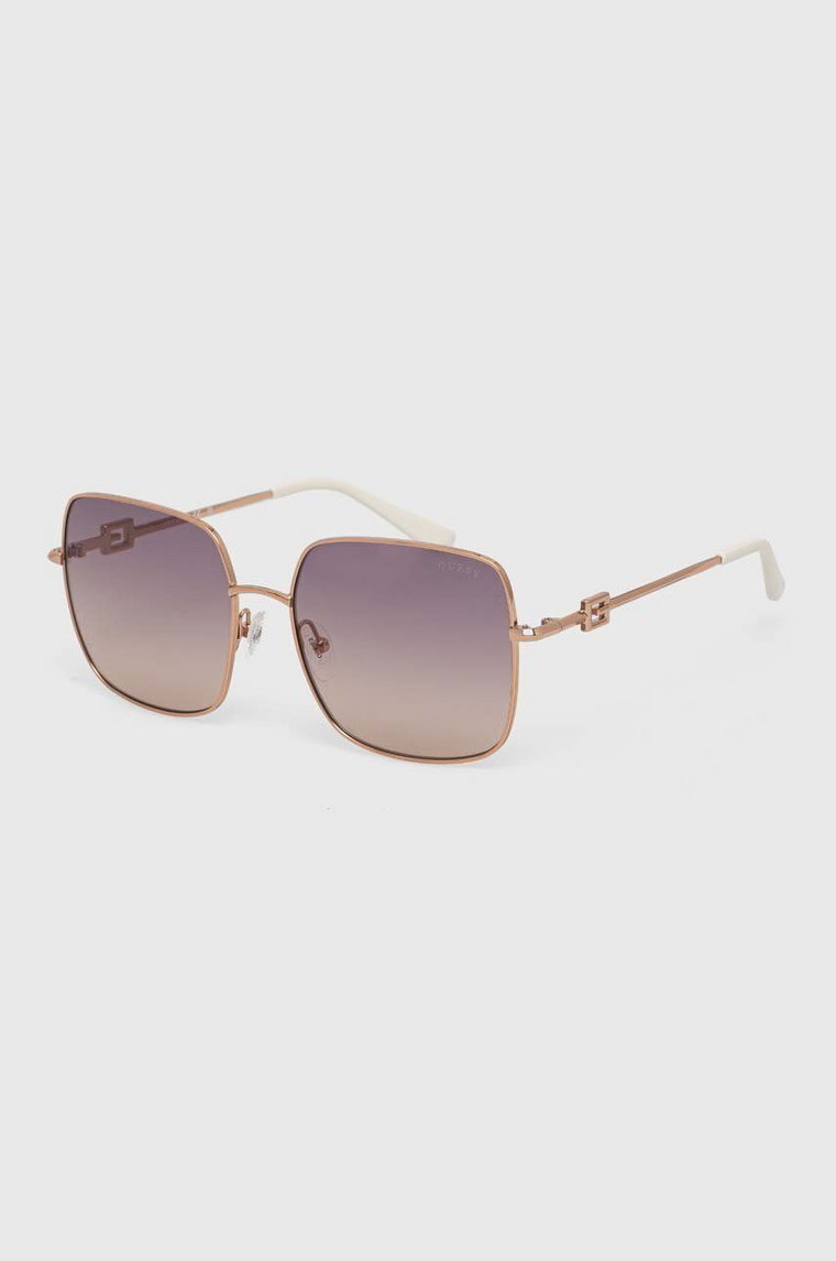 Guess okulary przeciwsłoneczne damskie kolor złoty GU7906_H_5828Z