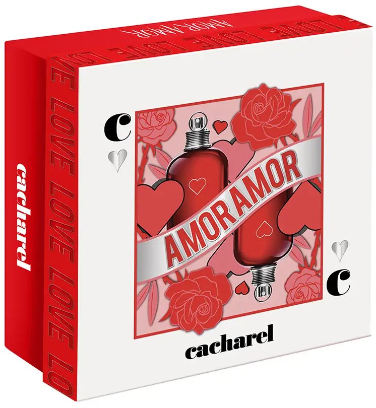 Zestaw damski Cacharel Amor Amor Woda toaletowa 100 ml + Woda toaletowa 30 ml (3614274147322). Perfumy damskie