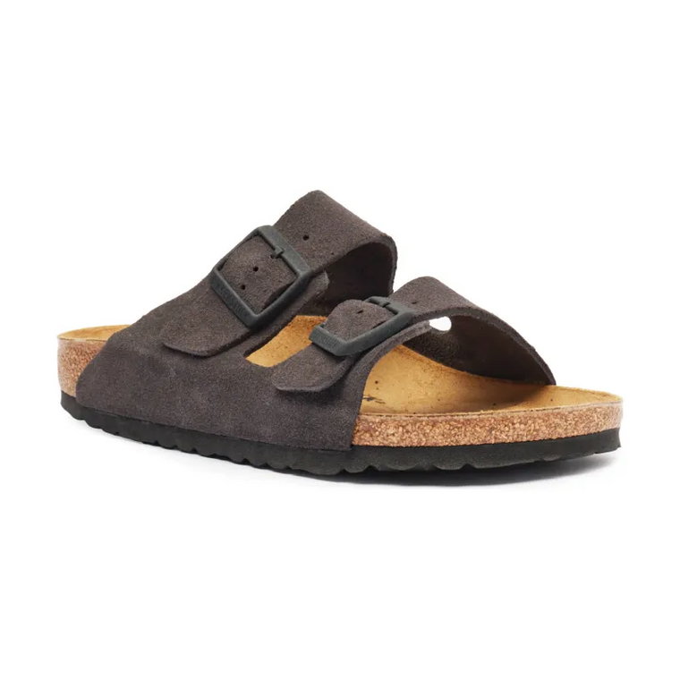 Birkenstock Skórzane klapki Arizona