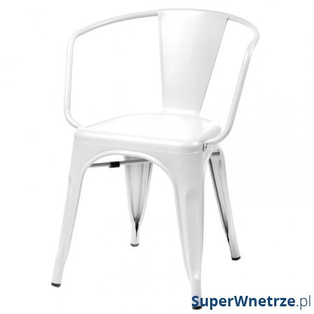Krzesło D2 Paris Arms białe kod: 5902385716963