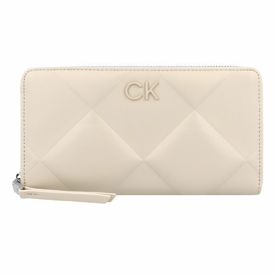 Calvin Klein Quilt Portfel 19 cm stoney beige